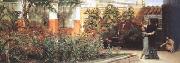 Alma-Tadema, Sir Lawrence, A Hearty Welcome (mk24)